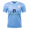 Maillot de Supporter Uruguay E. CAVANI 21 Domicile Coupe du Monde 2022 Pour Homme